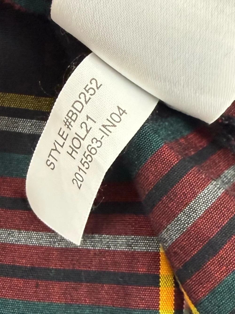 J Crew Plaid Popover Shirt Womens Small Multicolor Plaid Rhinestone Buttons